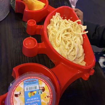 Joe's Crab Shack - Kids Pasta Alfredo Fruit cup - Seafood Near Me - Garden Grove, California Joe's Crab Shack - Kids Pasta Alfredo Fruit cup - Seafood Near Me - Garden Grove, California