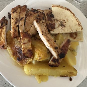 OpaOpa Fresh Greek - Grilled Chicken plate with Lemon Potatoes - Greek Near Me - Bronxville, New York