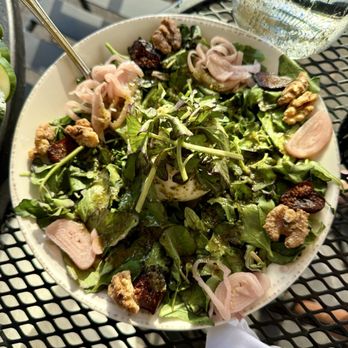 Black Bottle - - Burrata & arugula salad w fresh figs walnuts - New American Near Me - Seattle, Washington Black Bottle - - Burrata & arugula salad w fresh figs walnuts - New American Near Me - Seattle, Washington