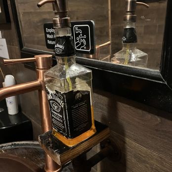 Bunker Seafood and Spirits - Love the bathroom soap dispenser!! - Seafood Near Me - Birch Harbor, Maine Bunker Seafood and Spirits - Love the bathroom soap dispenser!! - Seafood Near Me - Birch Harbor, Maine