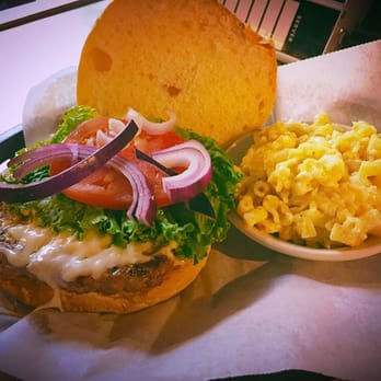 Hog's Hollow Saloon - Cheeseburger with a side of Mac and Cheese - Seafood Near Me - Berwick, Pennsylvania Hog's Hollow Saloon - Cheeseburger with a side of Mac and Cheese - Seafood Near Me - Berwick, Pennsylvania