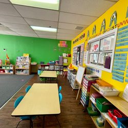 Galileo Preschool & child care center - Various activity stations in our preschool room encourage hands-on exploration and creativity. From arts and crafts to science experiments