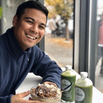 Gather Juice - Cold Pressed Juices and Banana Almond Butter Bowl - Juice Bars & Smoothies Near Me - Tacoma, Washington