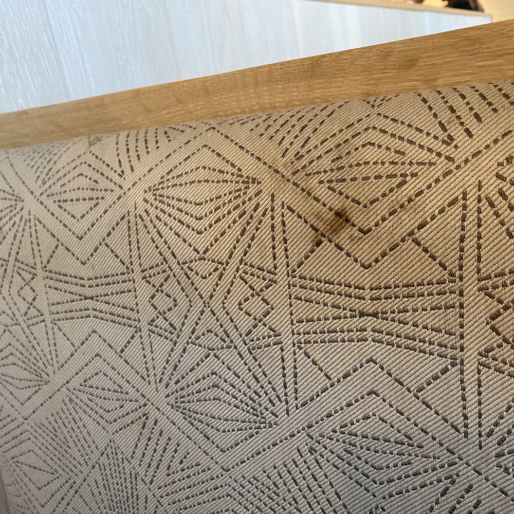 Panera Bread - You will find these gross spots on s as Lindt all the booth seats don't. Rest your head on it with caution - Salad Near Me - Modesto, California