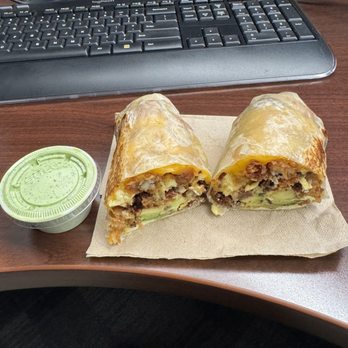 Wake and Late - Busted open bacon burrito - Breakfast & Brunch Near Me - Pasadena, California