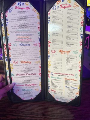 Menu photo 1 Kalaveras Newport Beach, CA