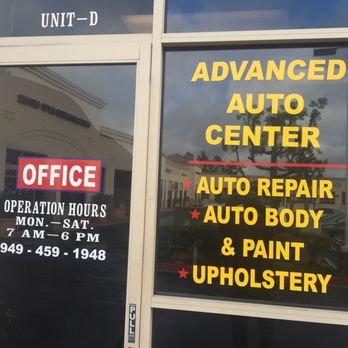 Advanced Auto Center - Auto Repair Near Me - Rancho Santa Margarita, California Advanced Auto Center - Auto Repair Near Me - Rancho Santa Margarita, California