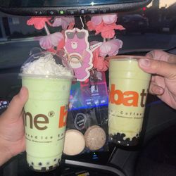 It's Boba Time - Selma - Honeydew Boba 10/10 Avocado Matcha 5/10 not sweet Macaroons8/10 Music needs to change it's K-pop all the time not a vibe Overall 4