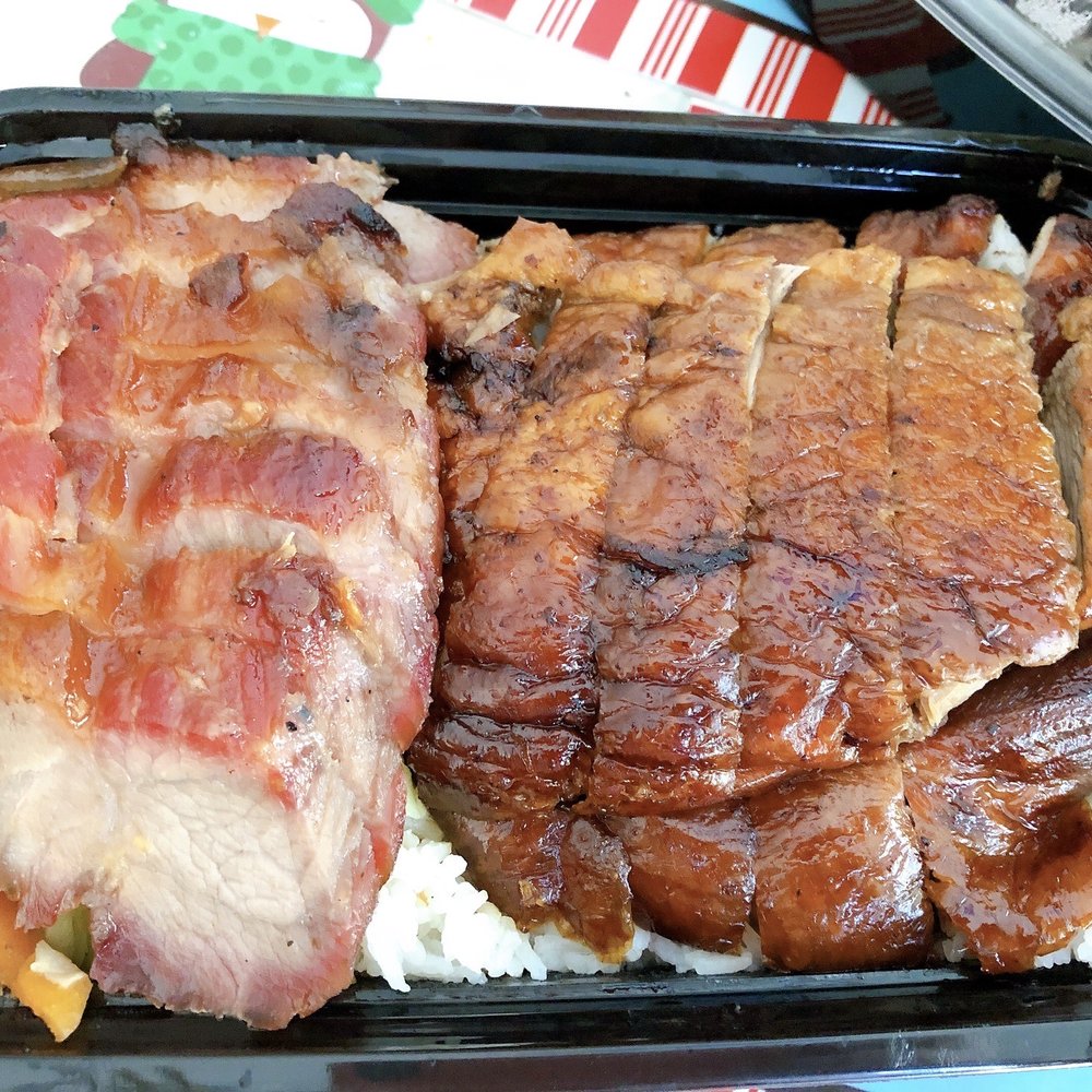 Tasty Box - 2 items ($2.75 extra). Very beautiful and meat quality is good. Not too fat. - Cantonese Near Me - Diamond Bar, California