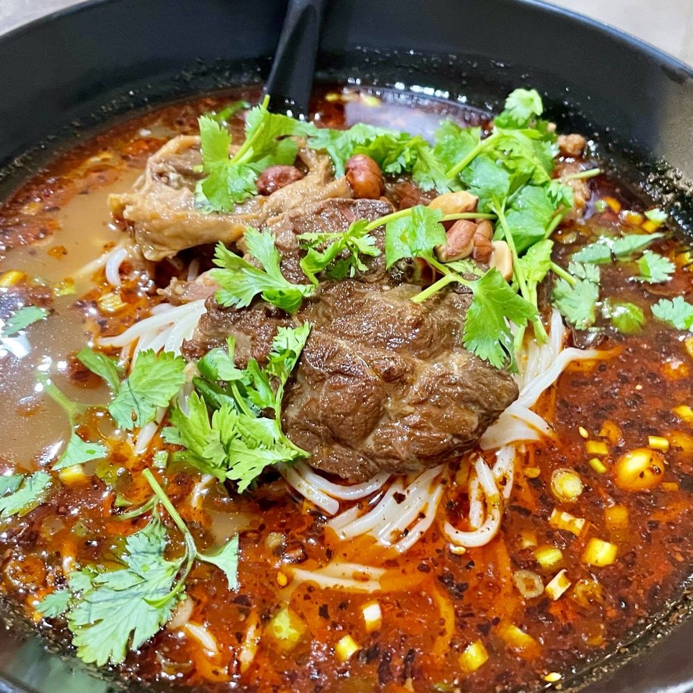 Chong Qing Noodle - Special braised beef noodle soup - Noodles Near Me - Newark, California Chong Qing Noodle - Special braised beef noodle soup - Noodles Near Me - Newark, California