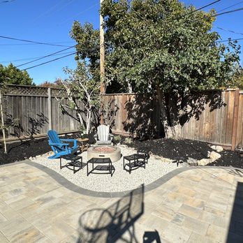 Penglin Landscaping - (after) sitting corner - Landscaping Near Me