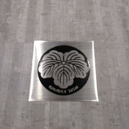 a picture of a badge on a wall a picture of a badge on a wall