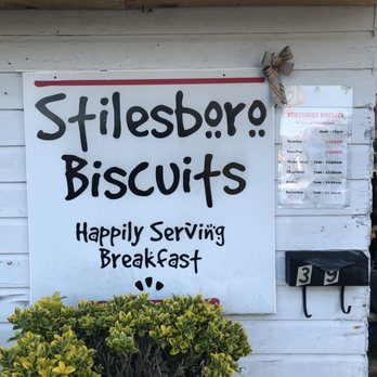 Stilesboro Biscuits - a sign for a restaurant - Breakfast & Brunch Near Me - Kennesaw, Georgia