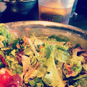 Snappy Salads - Created my own vegan salad and paired it with refreshing tea! - Salad Near Me - Dallas, Texas Snappy Salads - Created my own vegan salad and paired it with refreshing tea! - Salad Near Me - Dallas, Texas