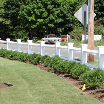 Custom Fence Design - Two Rail PVC Diamond Rail - Fences & Gates Near Me - Old Lyme, Connecticut Custom Fence Design - Two Rail PVC Diamond Rail - Fences & Gates Near Me - Old Lyme, Connecticut