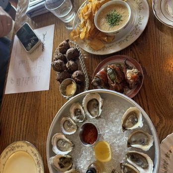 BearWalrus - Oysters, pimento hush puppies, brisket queso special, Texas Twinkie special - Smokehouse Near Me - Rock Hill, South Carolina
