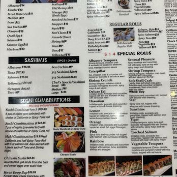 Carmel Sushi - Menu - Korean Near Me - San Diego, California