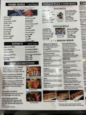 Menu photo 3 Carmel Sushi San Diego, CA
