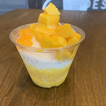 Heavenly Kup - Mango shaved ice sample - Bubble Tea Near Me - Plano, Texas Heavenly Kup - Mango shaved ice sample - Bubble Tea Near Me - Plano, Texas