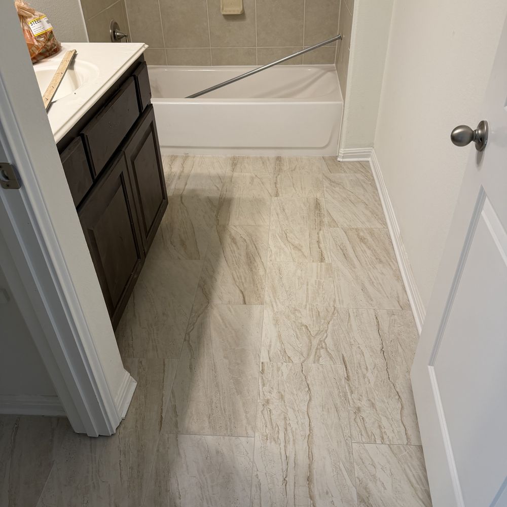 The Good Tile - After (new tile!) - General Contractors Near Me