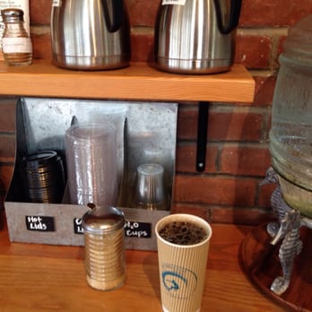 Shorehouse Kitchen - coffee add-ins section. complimentary lemon-infused ice water. shorehouse kitchen. - Coffee & Tea Near Me - La Jolla, California