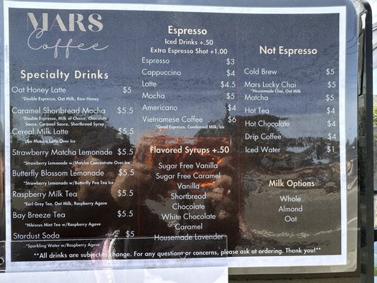 Menu photo 1