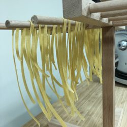 Terry’s Kitchen Art - Drying the pasta