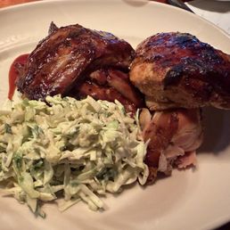 BBQ Plate . Half a chicken and Ribs. BBQ Plate . Half a chicken and Ribs.