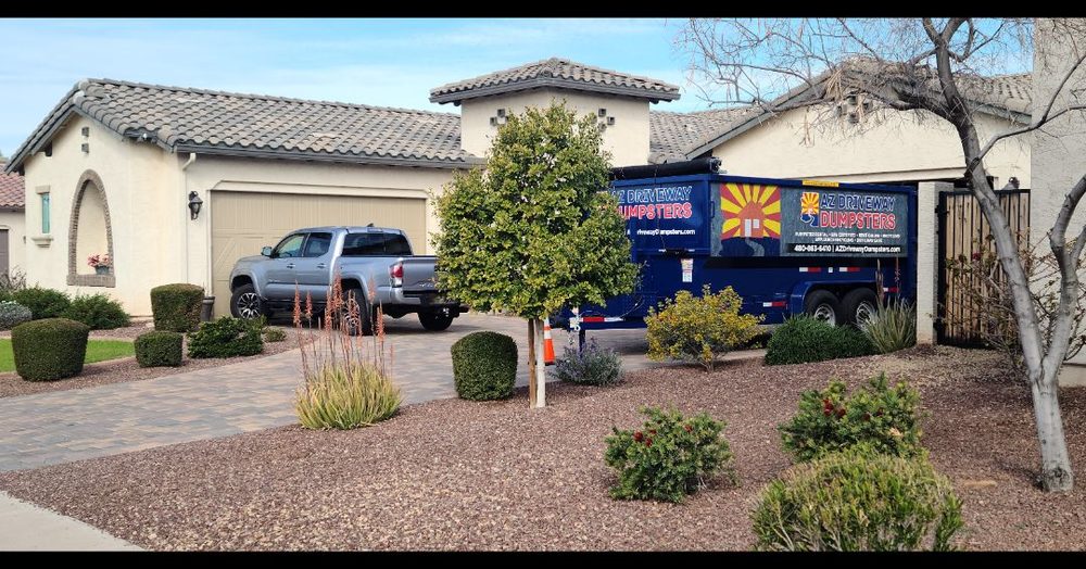 AZ DRIVEWAY DUMPSTERS Updated May 2024 28 Photos Scottsdale, Arizona Dumpster Rental