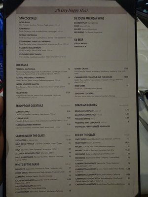Menu photo 2 Fogo de Chão Los Angeles, CA