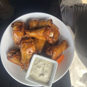 The Local OOB - Teriyaki chicken wings with blue cheese - Seafood Near Me - Old Orchard Beach, Maine The Local OOB - Teriyaki chicken wings with blue cheese - Seafood Near Me - Old Orchard Beach, Maine