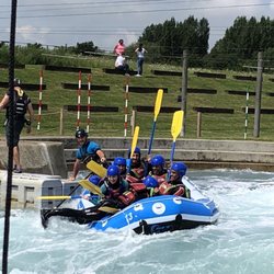 Lee Valley White Water Centre - Tom was the best guide!  Exhilarating adventure.