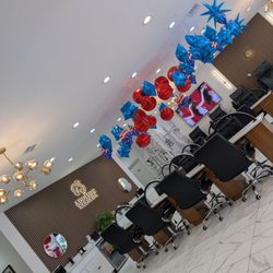 Addison Nail Salon - The inside of the salon