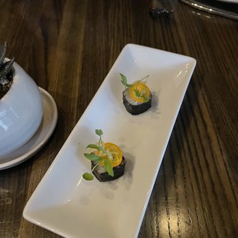 Vida - Compliments of the Chef Hamachi Bite - New American Near Me - Indianapolis, Indiana Vida - Compliments of the Chef Hamachi Bite - New American Near Me - Indianapolis, Indiana