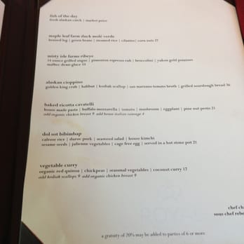 Jack Sprat - Summer 2013 menu - New American Near Me - Girdwood, Alaska Jack Sprat - Summer 2013 menu - New American Near Me - Girdwood, Alaska