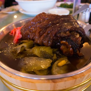 Mandarin Kitchen - Braised PPig's Trotters (酸菜炖元蹄) - Dim Sum Near Me - Minneapolis, Minnesota Mandarin Kitchen - Braised PPig's Trotters (酸菜炖元蹄) - Dim Sum Near Me - Minneapolis, Minnesota