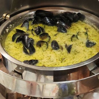 La Baraka - Mussels in a delicious sauce. They also added clams later. Yum! - French Near Me - Little Neck, New York La Baraka - Mussels in a delicious sauce. They also added clams later. Yum! - French Near Me - Little Neck, New York