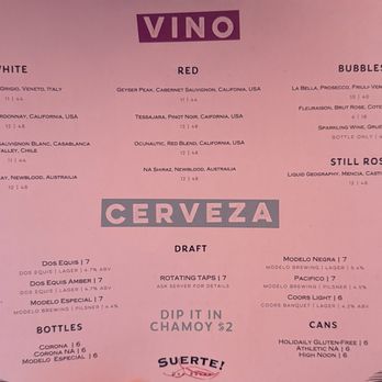 Que Bueno Suerte! - Menu. - Mexican Near Me - Denver, Colorado Que Bueno Suerte! - Menu. - Mexican Near Me - Denver, Colorado