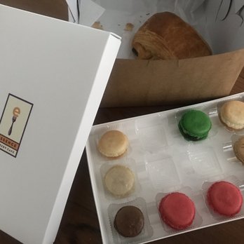 Essence Bakery Cafe - Sample box macaroons Chocolate croissant - Breakfast & Brunch Near Me - Phoenix, Arizona Essence Bakery Cafe - Sample box macaroons Chocolate croissant - Breakfast & Brunch Near Me - Phoenix, Arizona