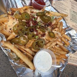 Loaded cheese fries