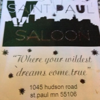Saint Paul Saloon - the menu for the restaurant - Sports Bars Near Me - Saint Paul, Minnesota Saint Paul Saloon - the menu for the restaurant - Sports Bars Near Me - Saint Paul, Minnesota