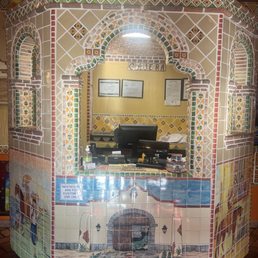 Check-in area