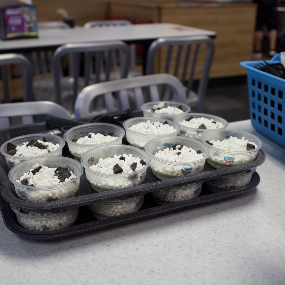 Chuck E. Cheese - a tray of cupcakes - Pizza Near Me - Las Vegas, Nevada Chuck E. Cheese - a tray of cupcakes - Pizza Near Me - Las Vegas, Nevada
