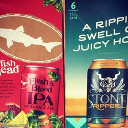 Shell - Dogfishbeer flesh and blood IPA stonebrewingco stoneripper.