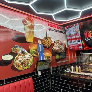 Blazin Chicken & Gyro - Inside - Halal Near Me - Bellerose, New York Blazin Chicken & Gyro - Inside - Halal Near Me - Bellerose, New York