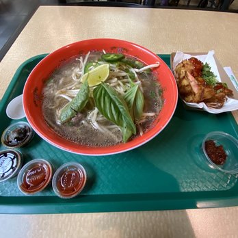 Souper Bowls - Beef Pho with coconut shrimp - Vietnamese Near Me - Eugene, Oregon Souper Bowls - Beef Pho with coconut shrimp - Vietnamese Near Me - Eugene, Oregon