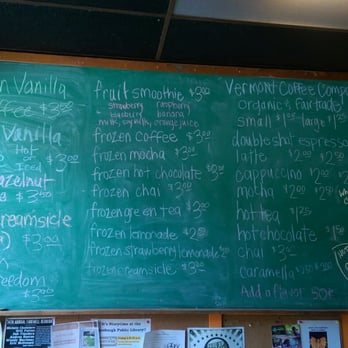 The Flying Disc - Menu! - Coffee & Tea Near Me - Enosburg, Vermont