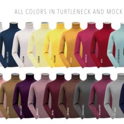 G&G Fashions - Turtleneck sweaters