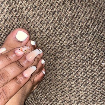 Apsara Nails - Full set and pedi both gel - Nail Salons Near Me - New York, New York