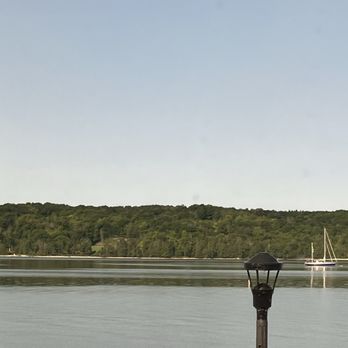 Sunset Harbor Grill - Our view from the table - Barbeque Near Me - Sister Bay, Wisconsin